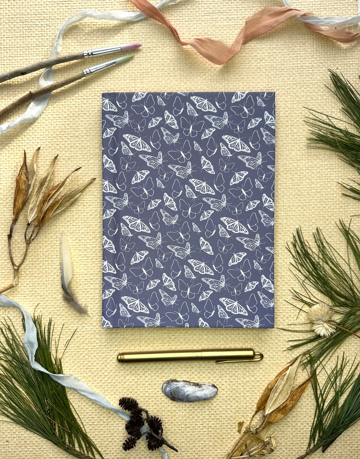 Monarch Butterflies Hardcover Journal Matte