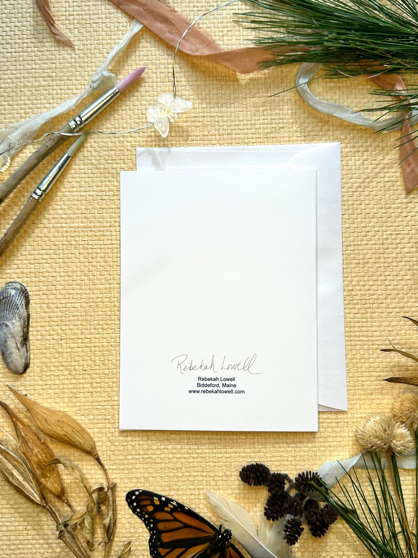 Common Sage Botanical Blank Notecard