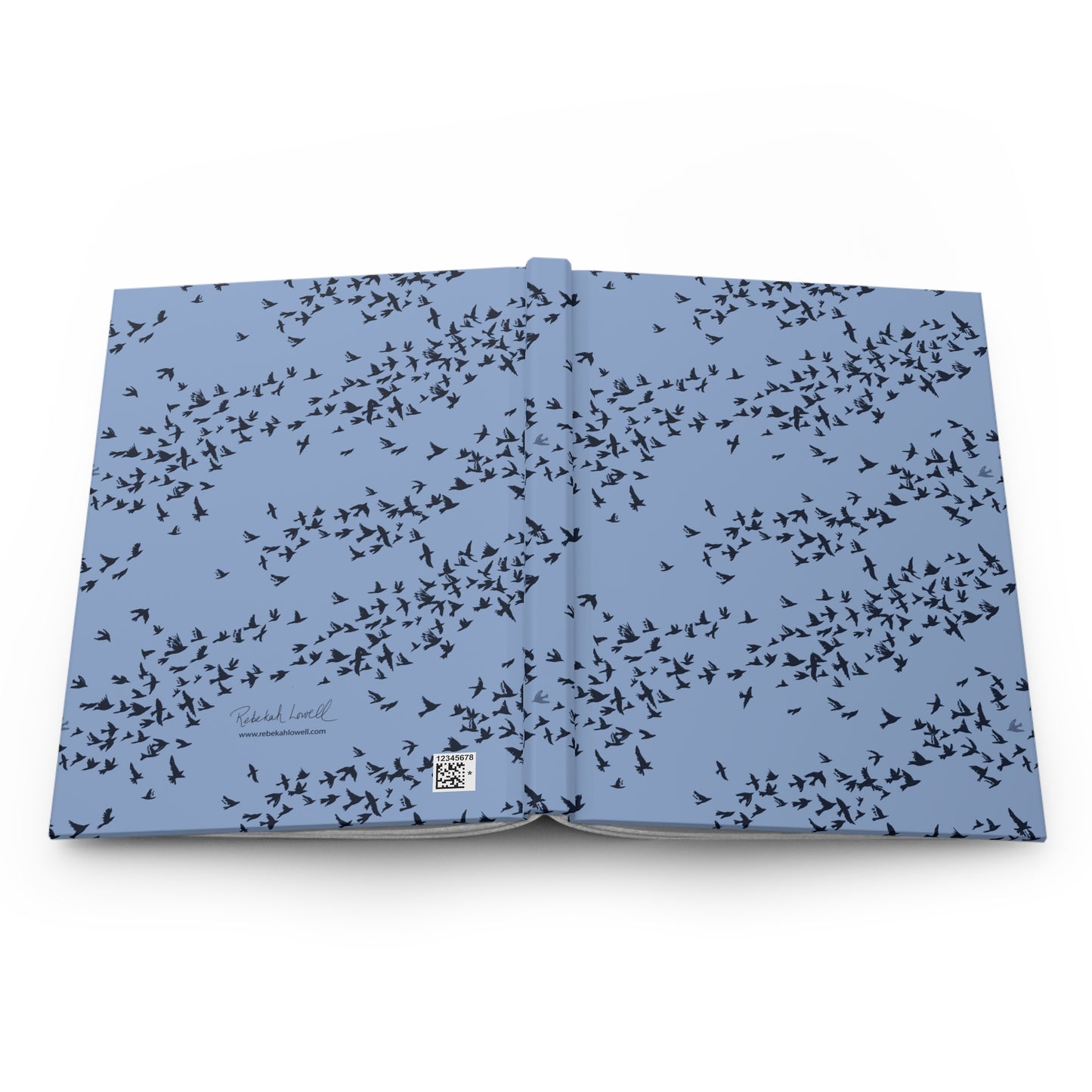 Bird Flock Migration Hardcover Journal Matte