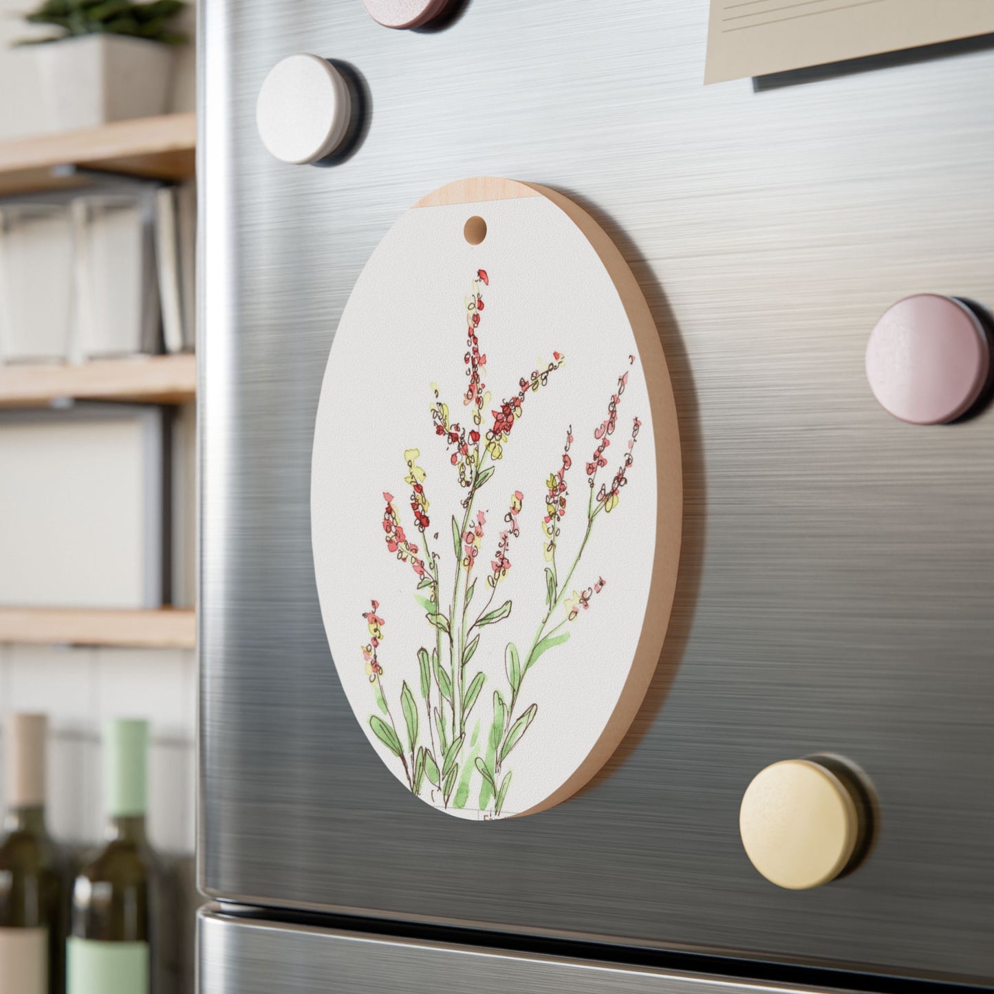 Sheep Sorrel Wooden Ornament