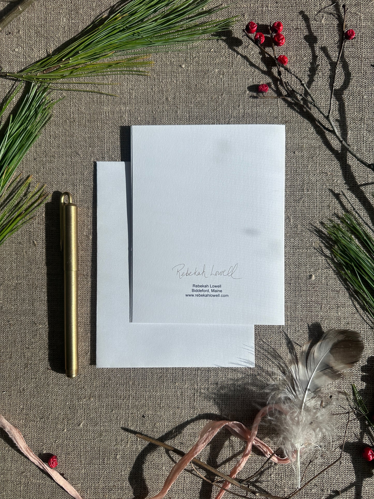 Redwing Blank Notecard