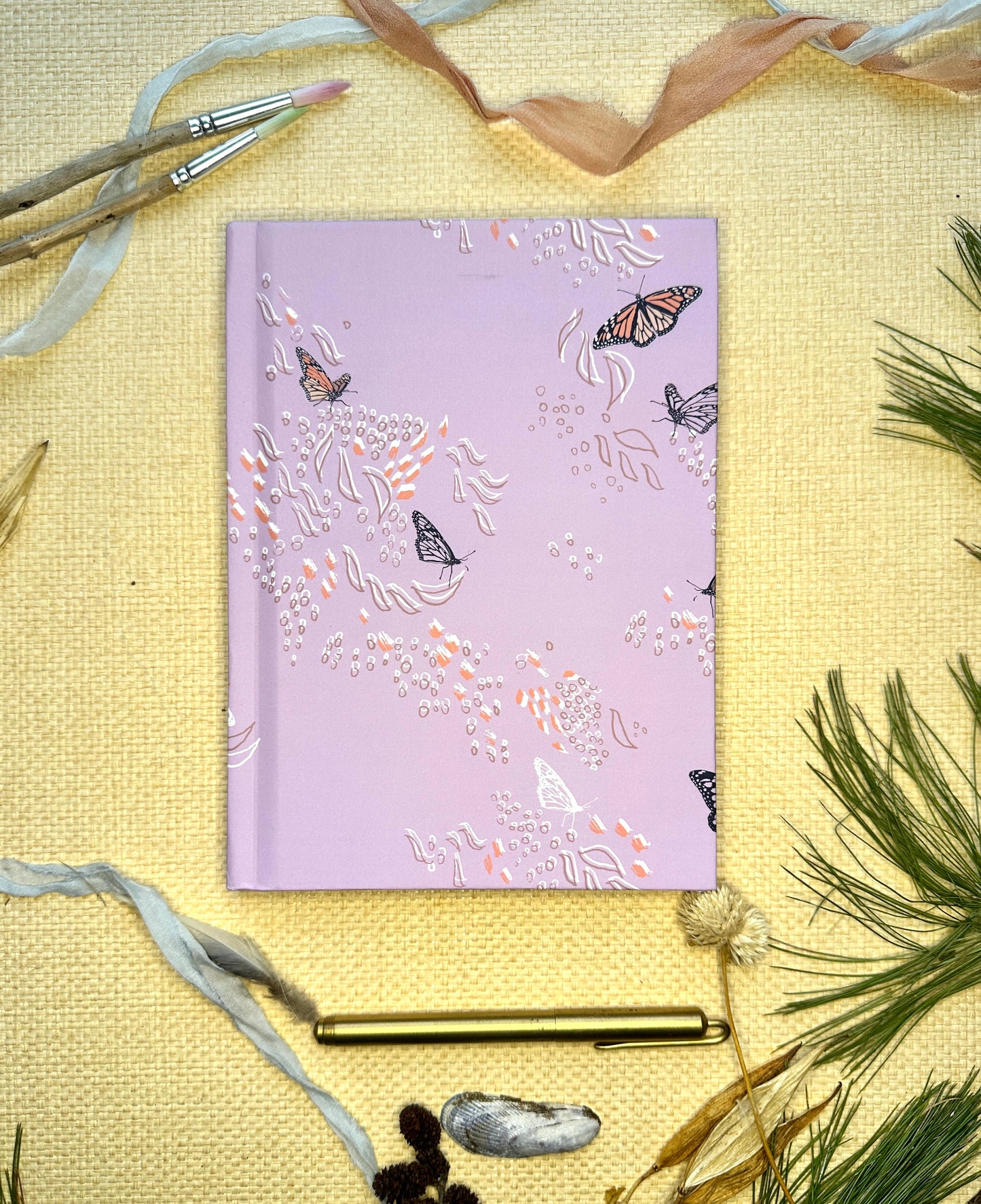 Monarch Migration Hardcover Journal Matte