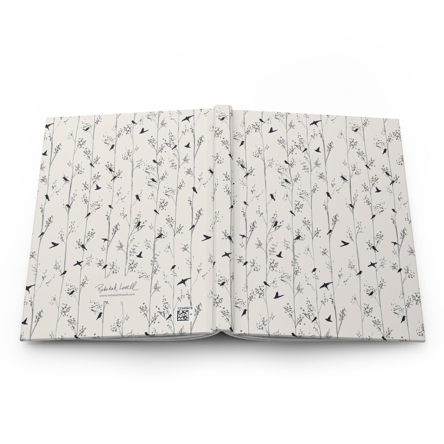 Birds in Branches Hardcover Journal Matte