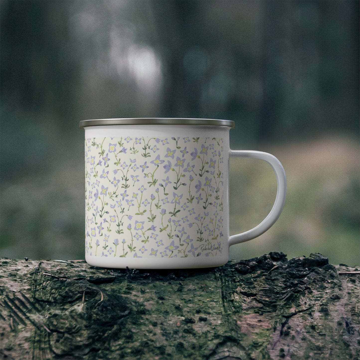 Bluet Enamel Camping Mug
