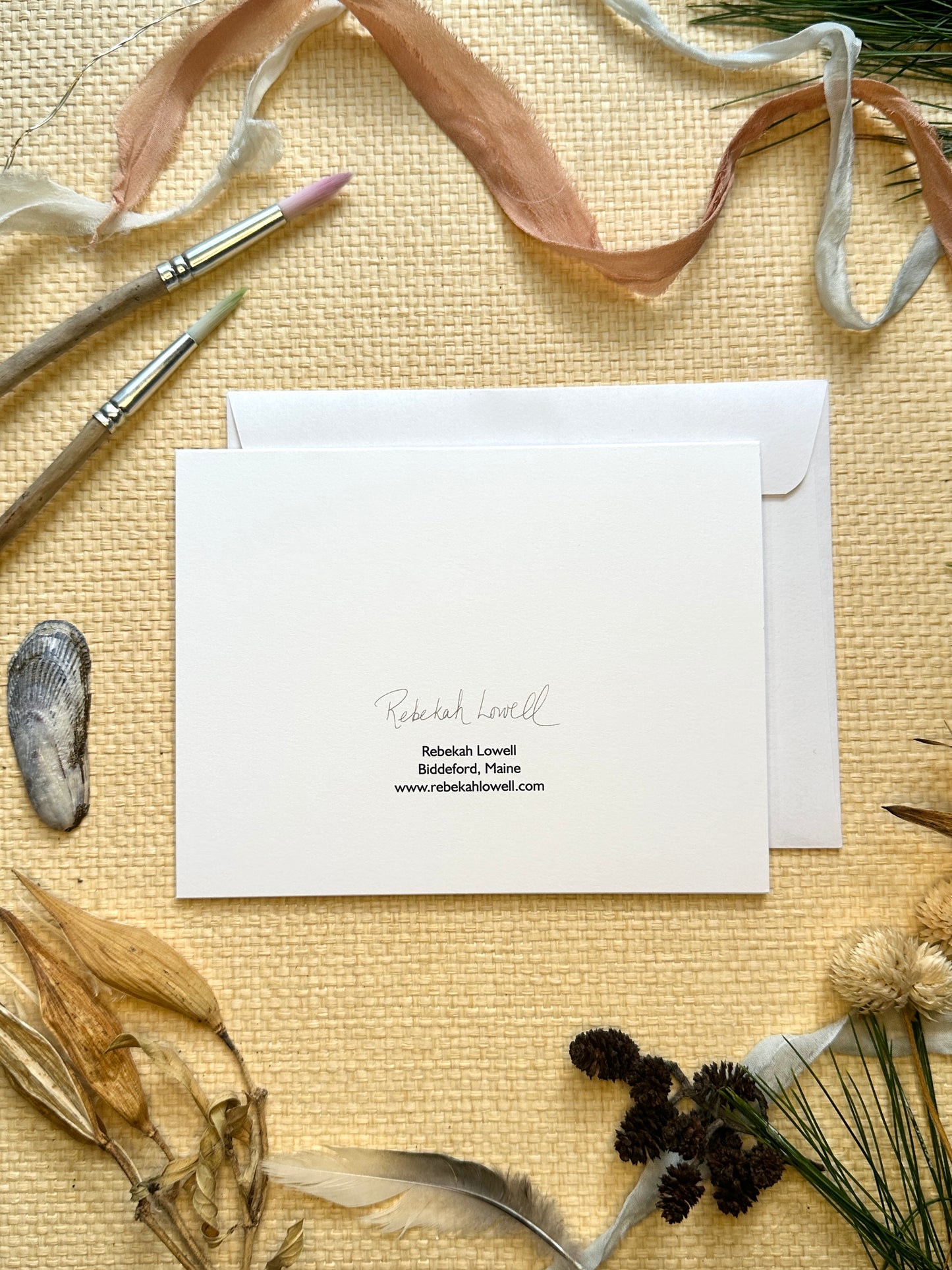 Birds of a Feather Blank Notecard, version 2