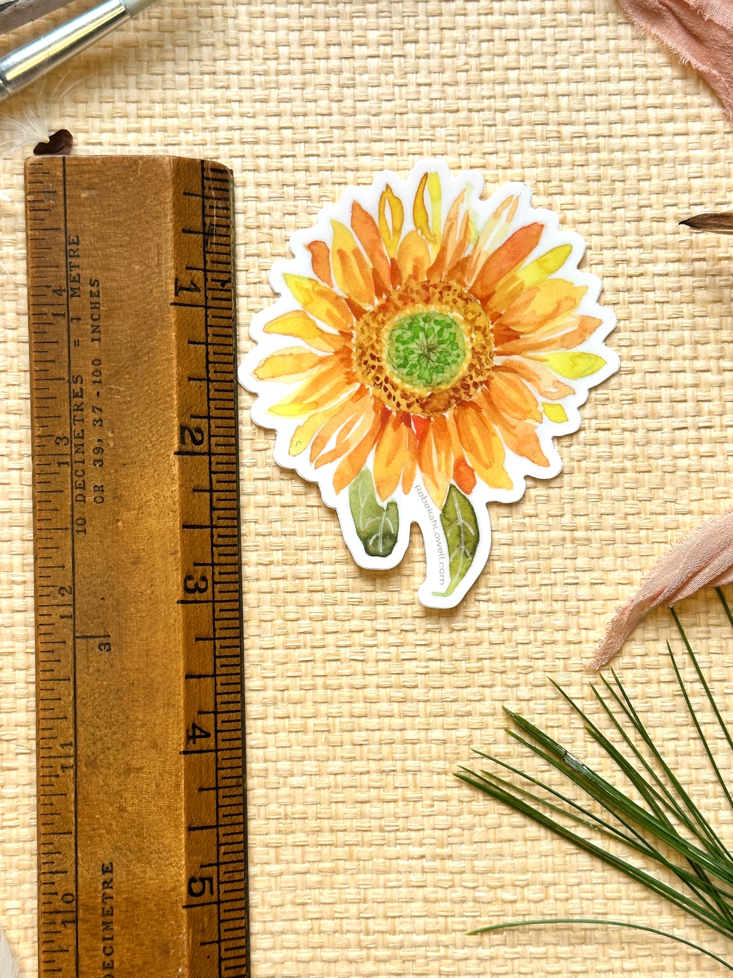 Sunflower Sticker