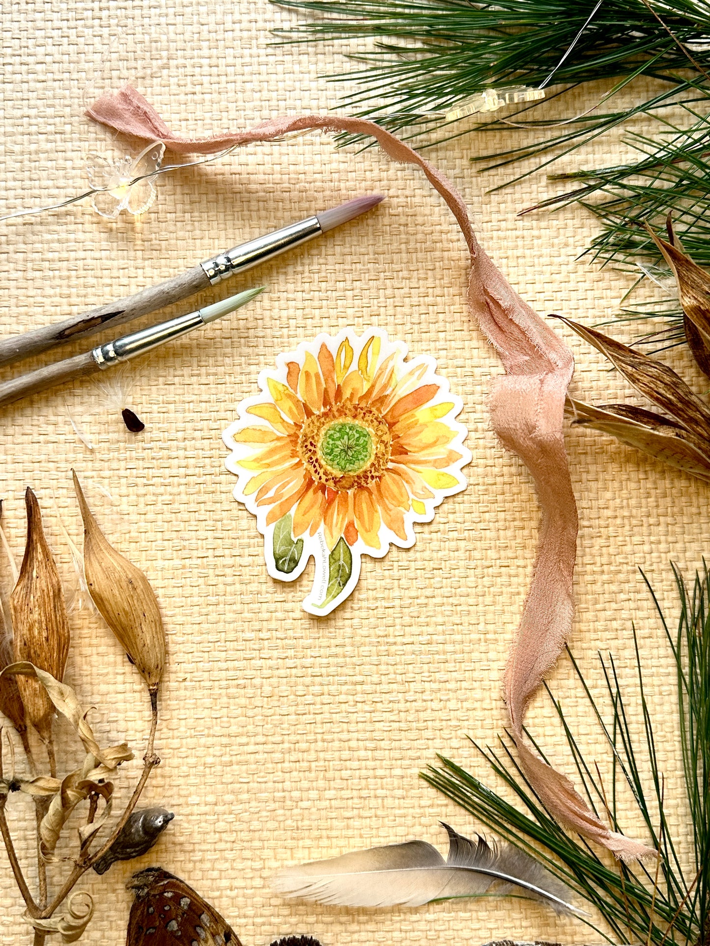 Sunflower Sticker