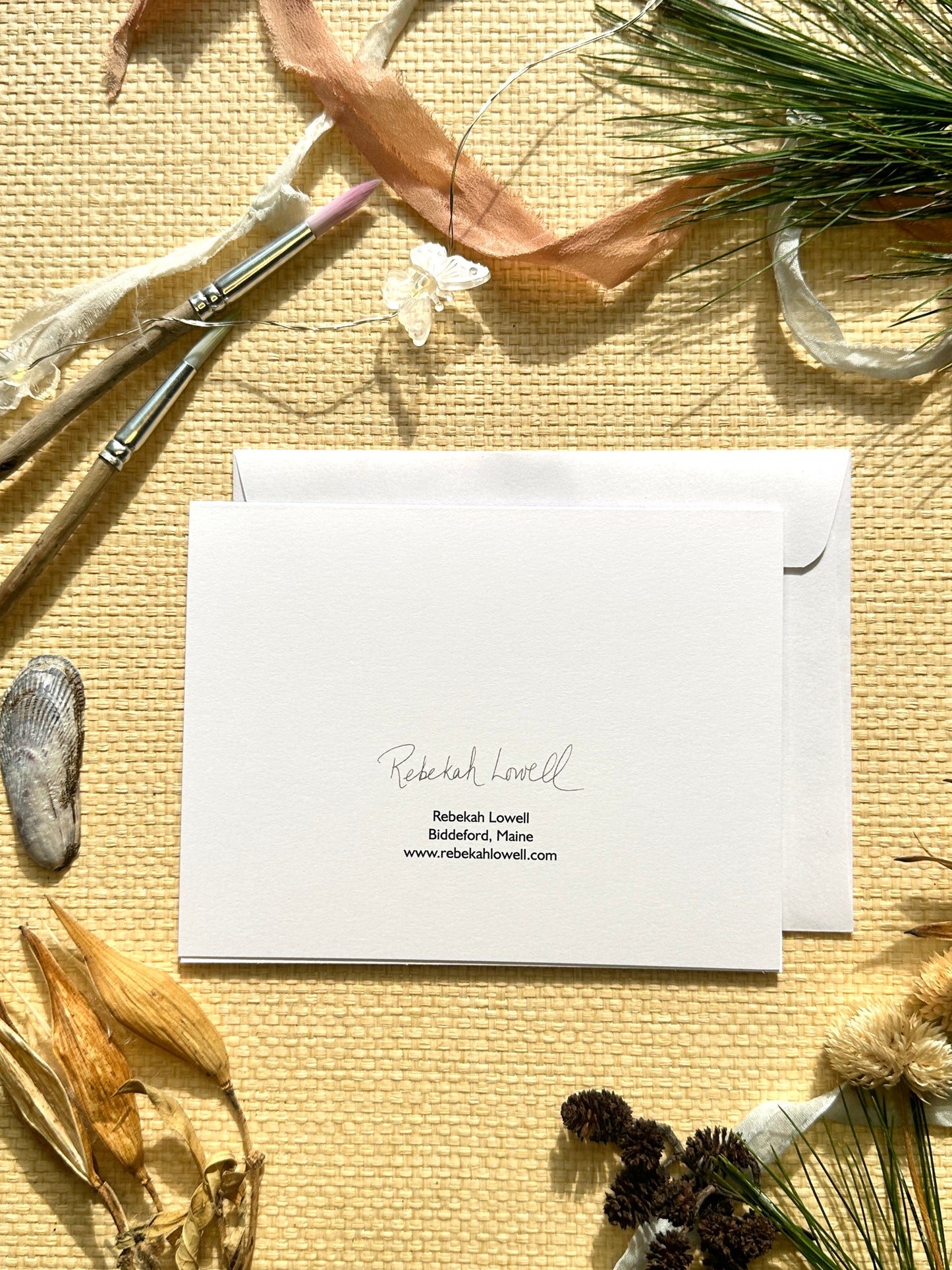 Monarch's Migration Blank Notecard