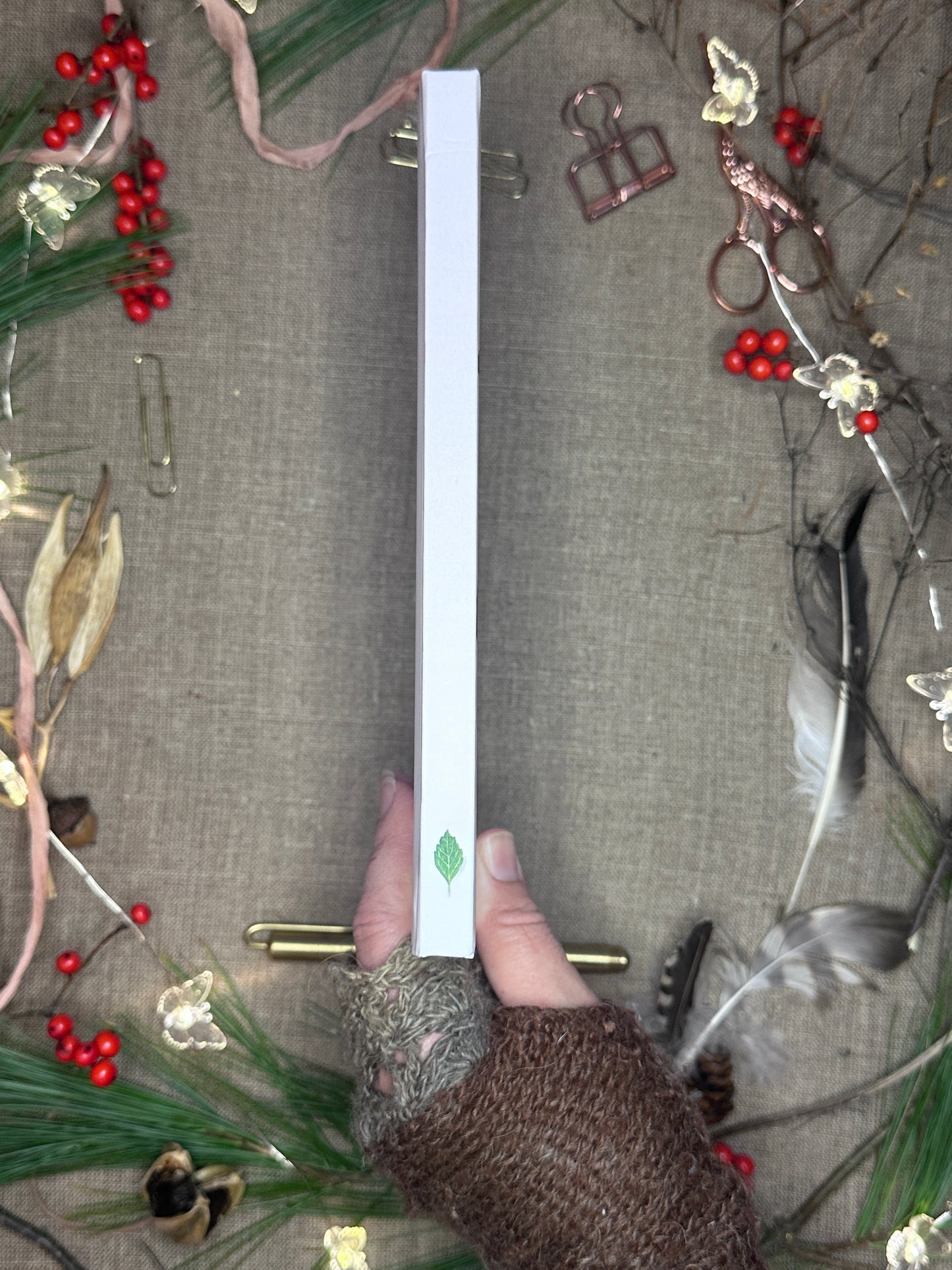 Lemon Balm Hardcover Lined Journal Matte