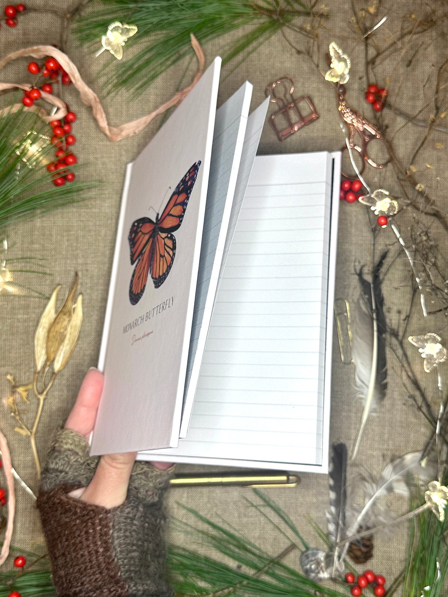 Monarch Hardcover Lined Journal Matte