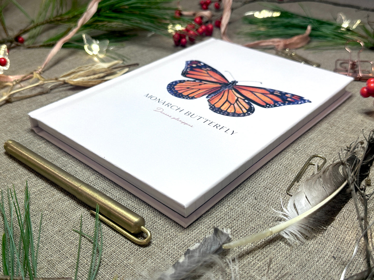Monarch Hardcover Lined Journal Matte