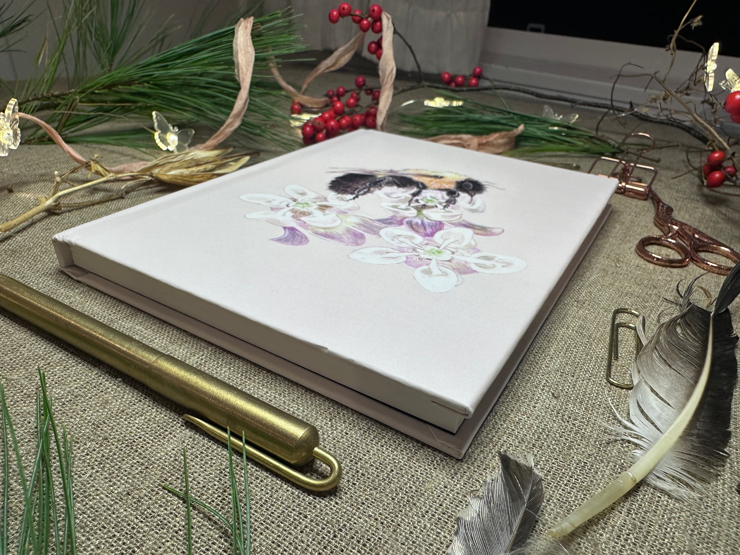 Bumblebee Hardcover Lined Journal Matte