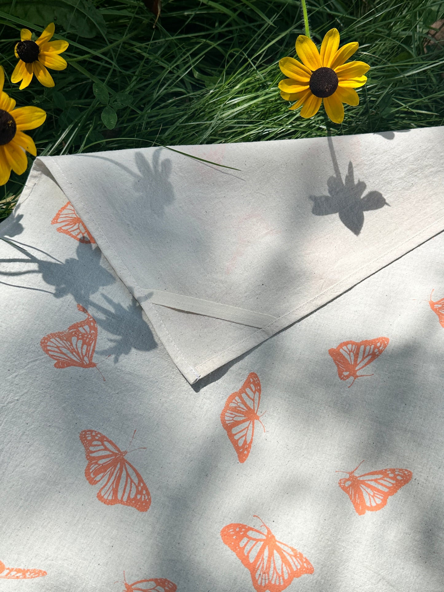 Monarch Butterfly Tea Towel