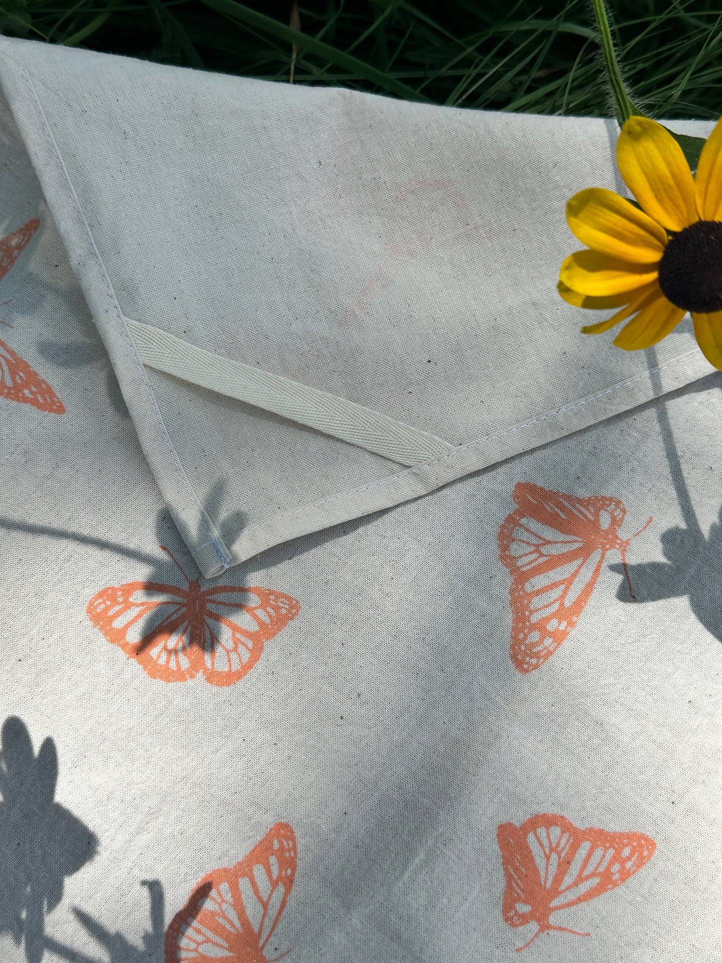 Monarch Butterfly Tea Towels, set of 2