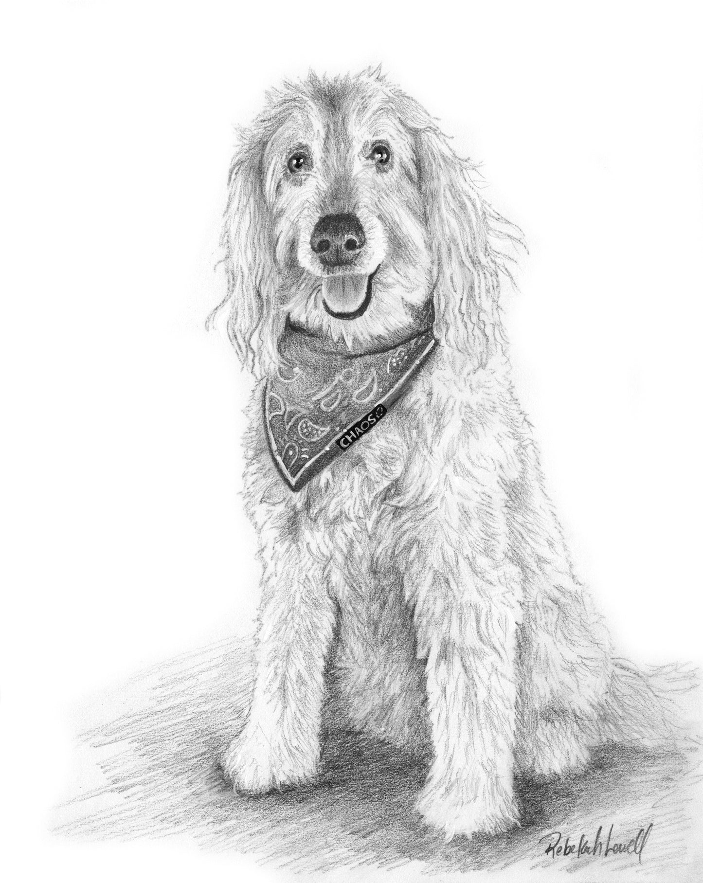 Custom Pet Portrait, Made to Order