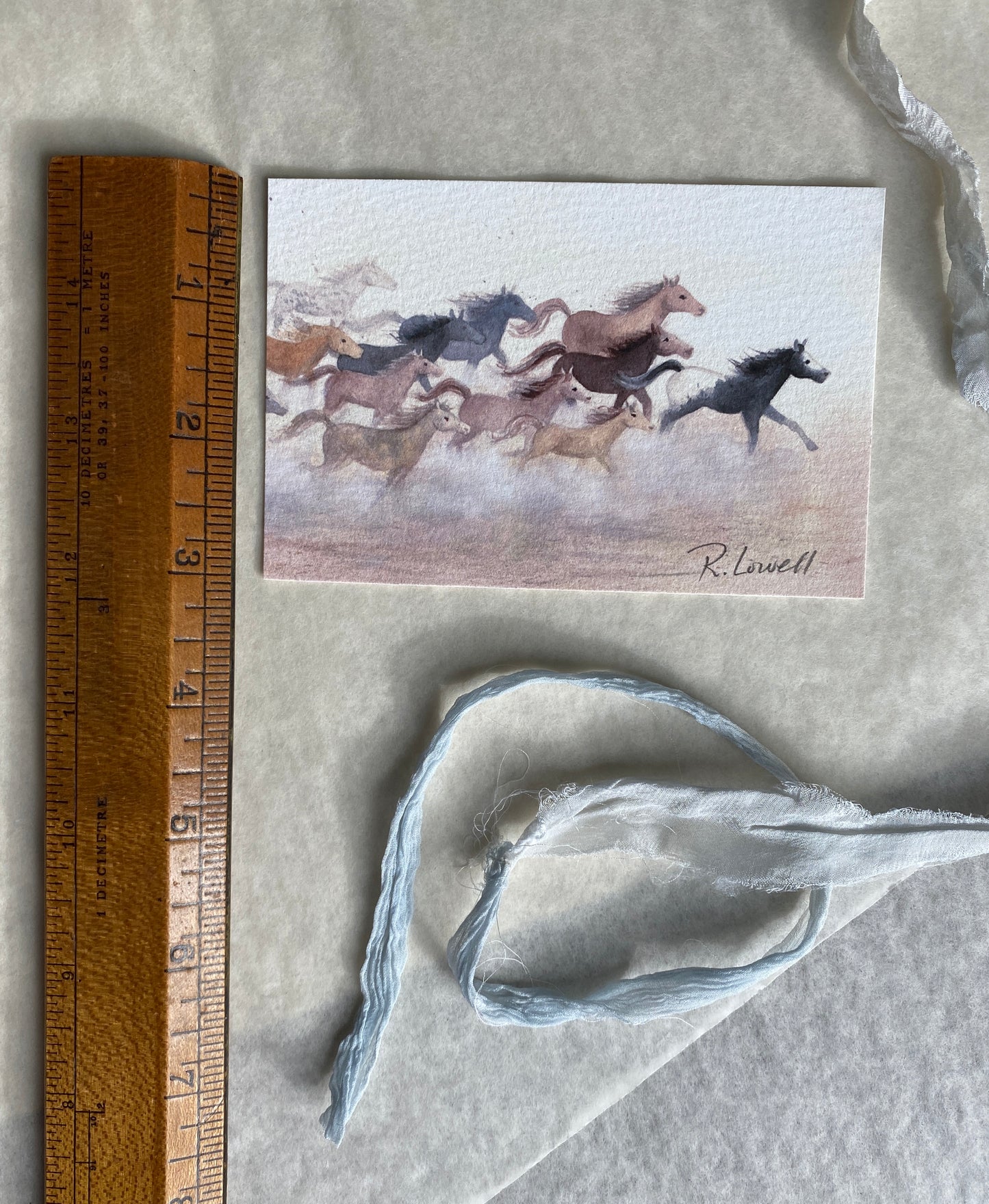 Wild Horses Run Free Little Print