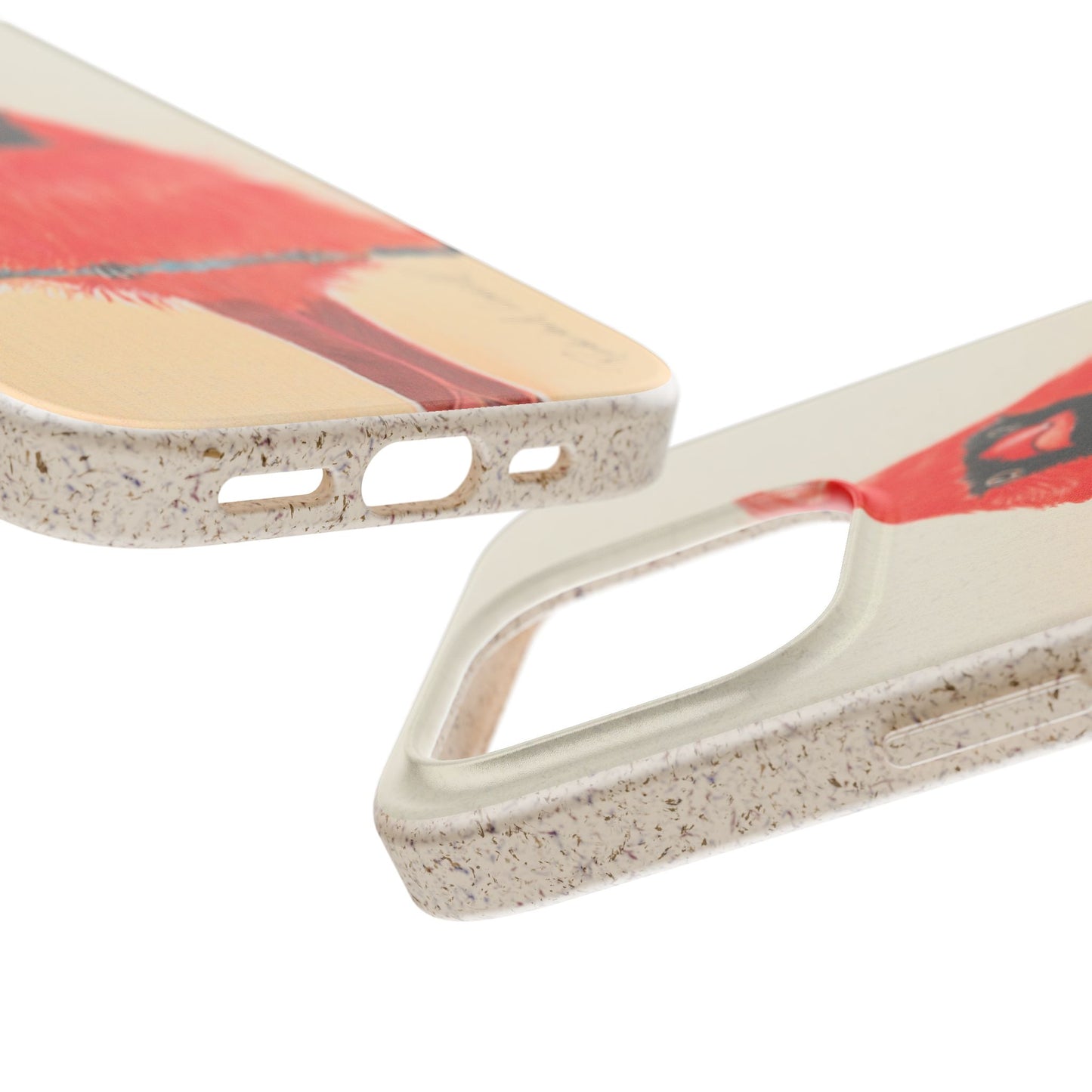 Northern Cardinal Biodegradable Phone Case