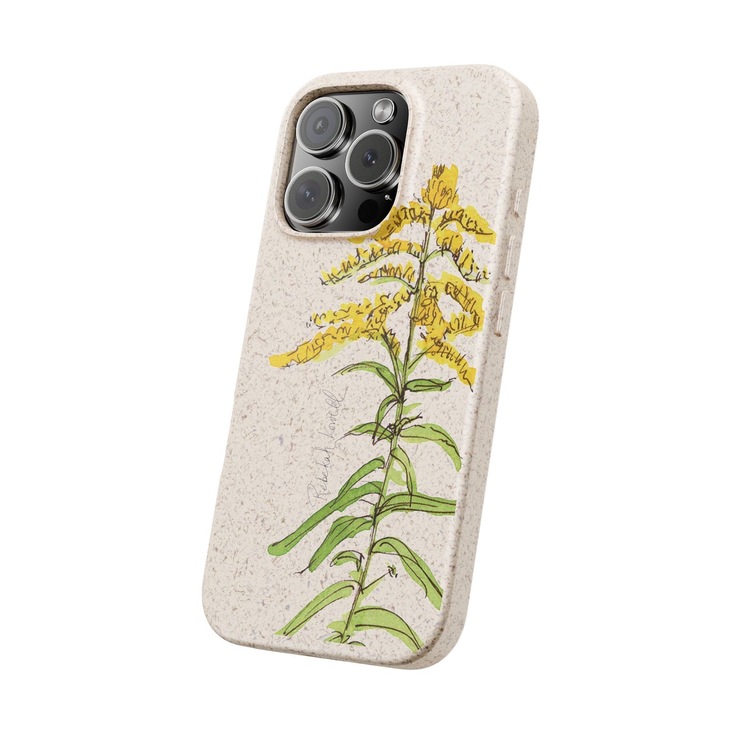 Canada Goldenrod Biodegradable Phone Case