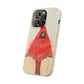 Northern Cardinal Biodegradable Phone Case