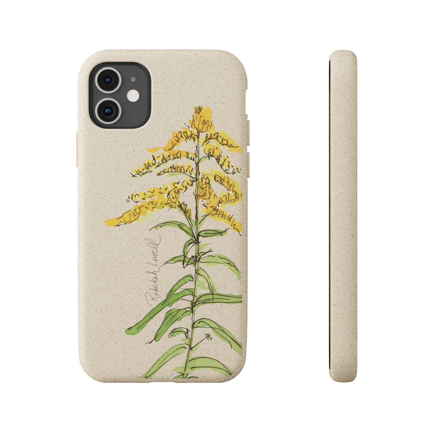 Canada Goldenrod Biodegradable Phone Case