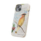 Cedar Waxwing Biodegradable Phone Case