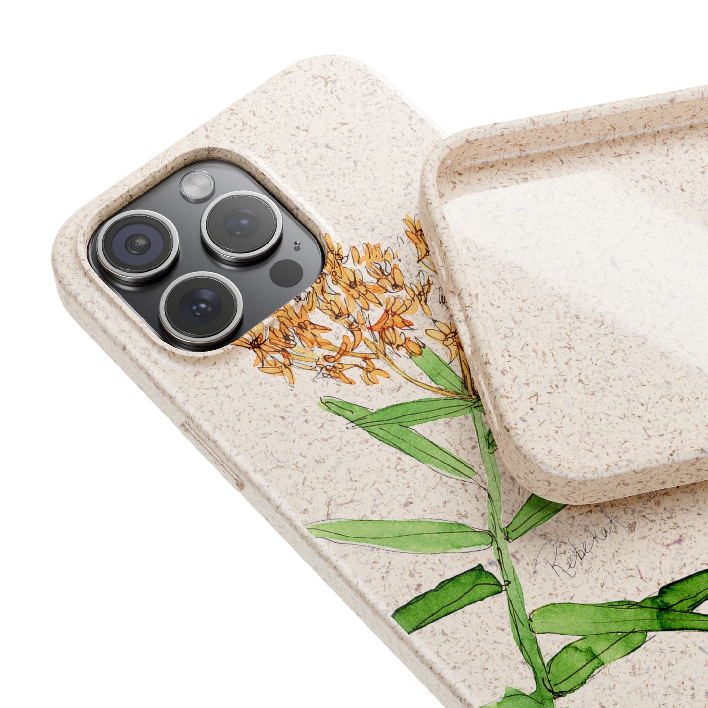 Butterfly Weed Biodegradable Phone Case