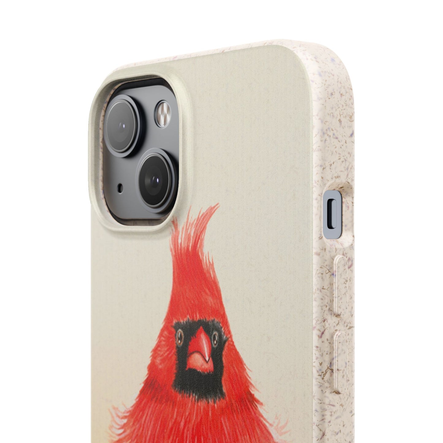 Northern Cardinal Biodegradable Phone Case