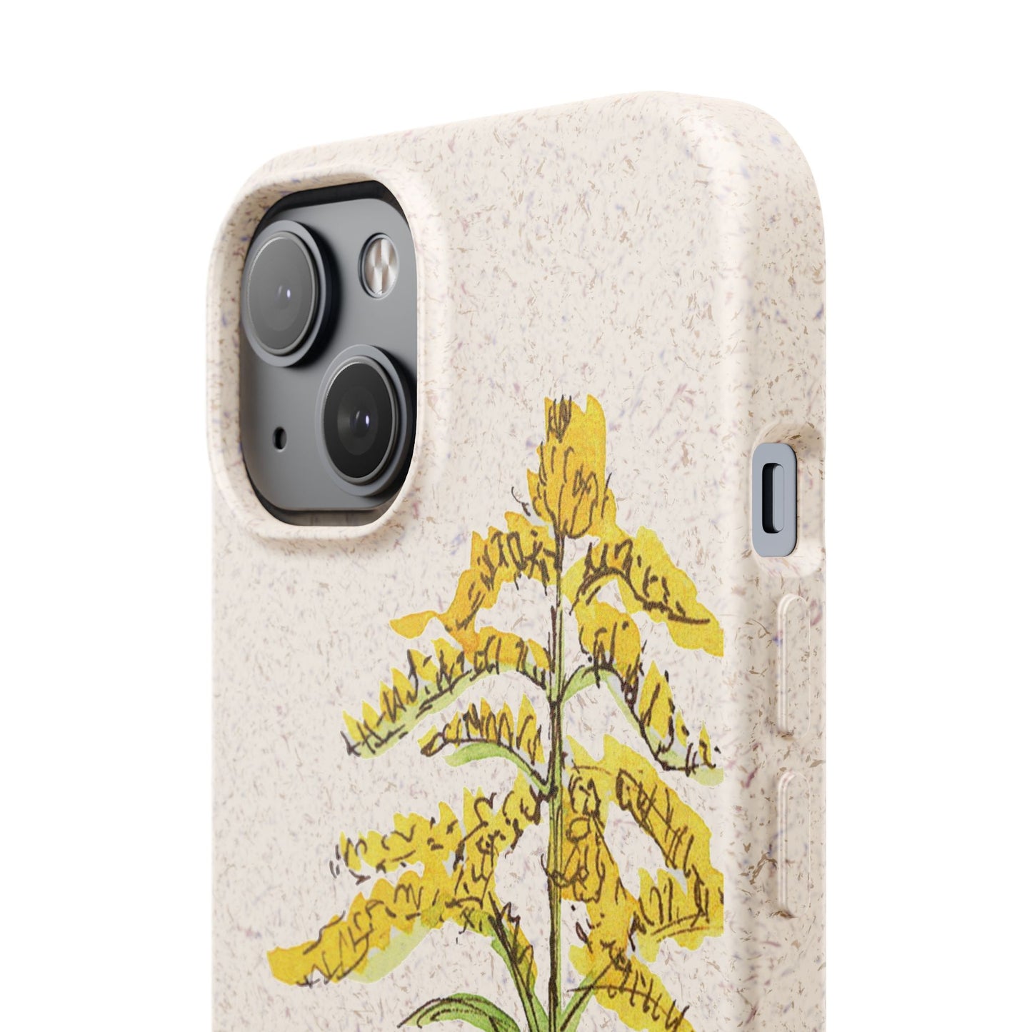 Canada Goldenrod Biodegradable Phone Case