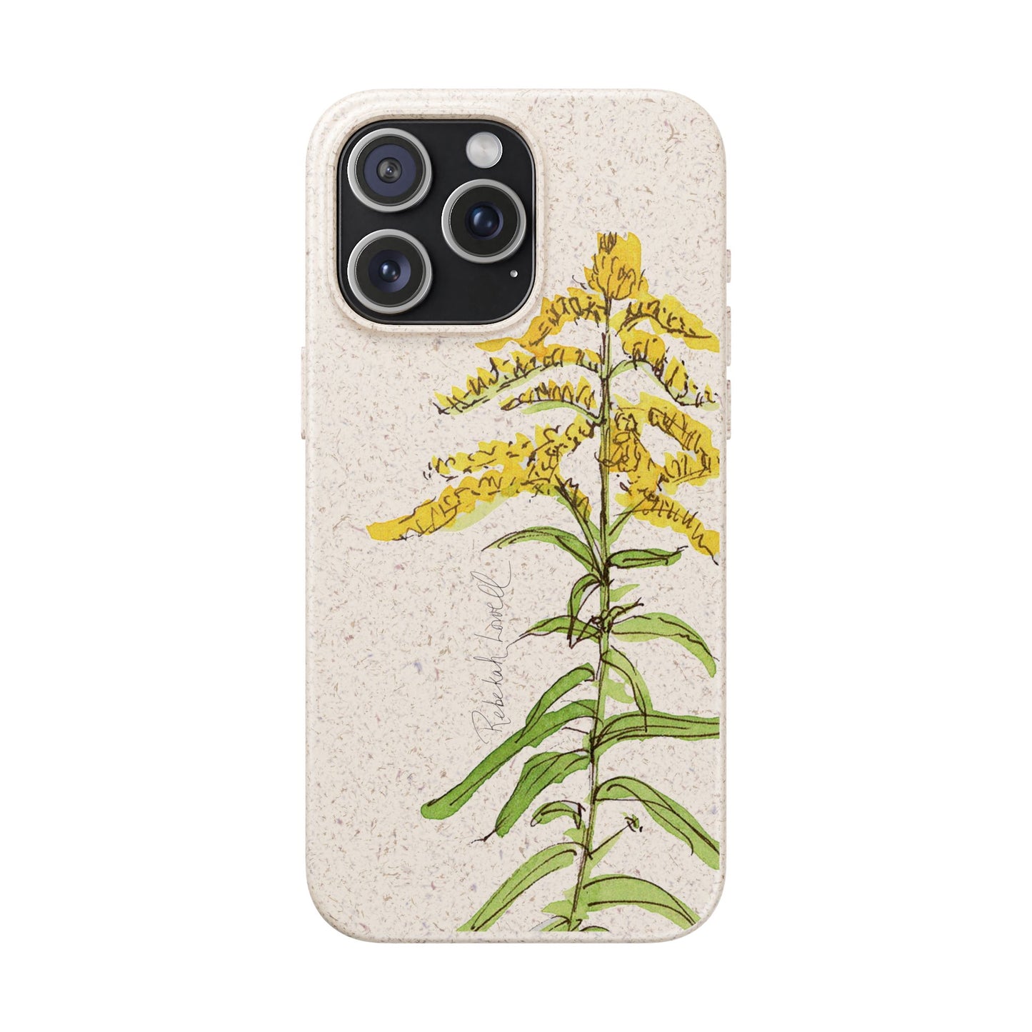 Canada Goldenrod Biodegradable Phone Case