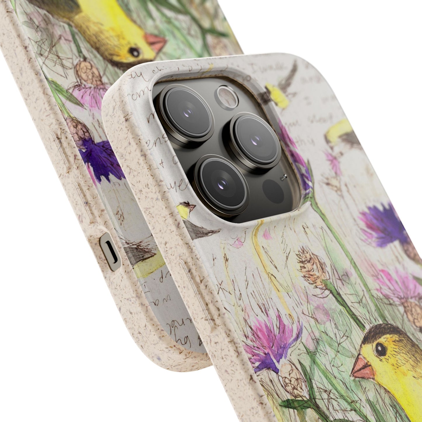 American Goldfinch Biodegradable Phone Case