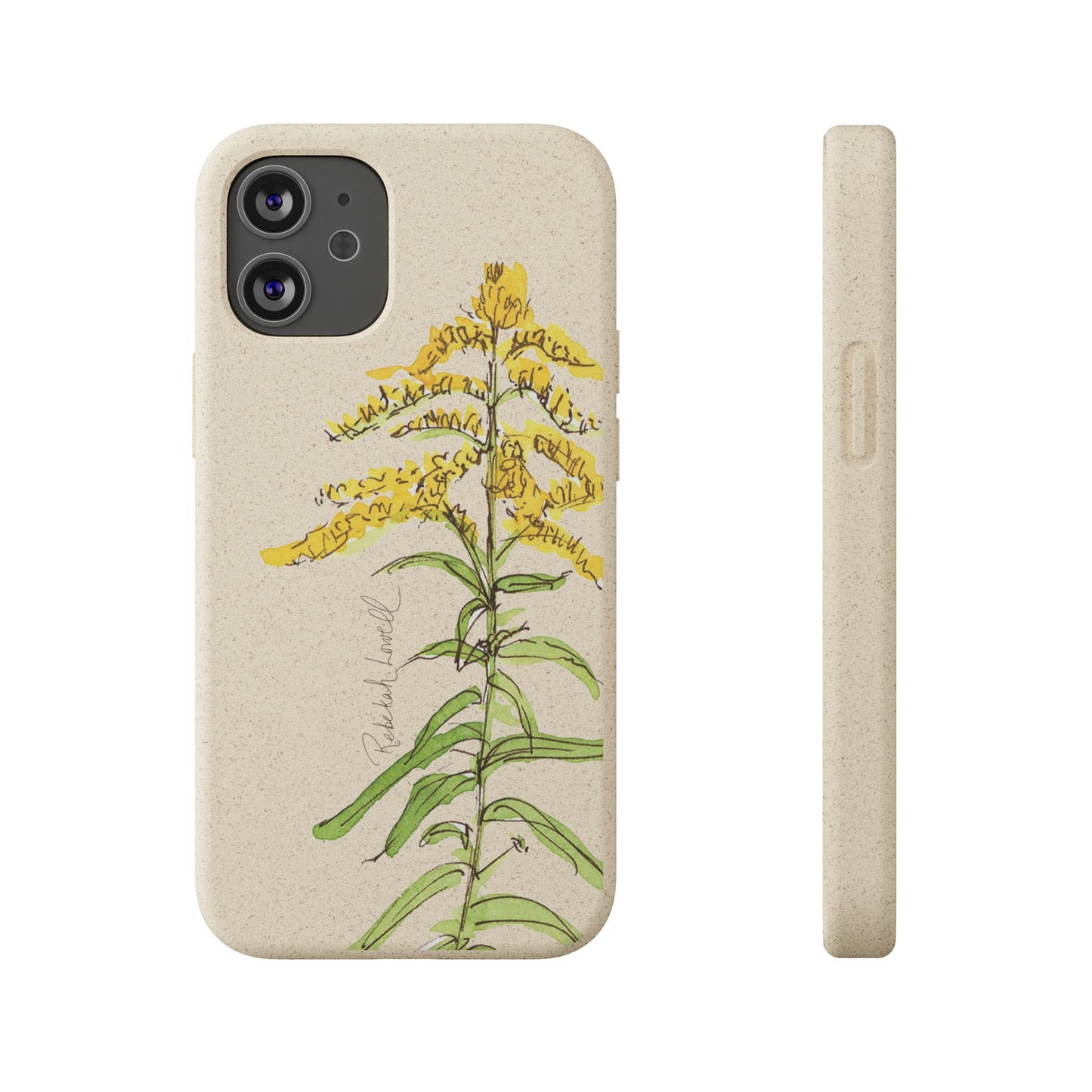 Canada Goldenrod Biodegradable Phone Case