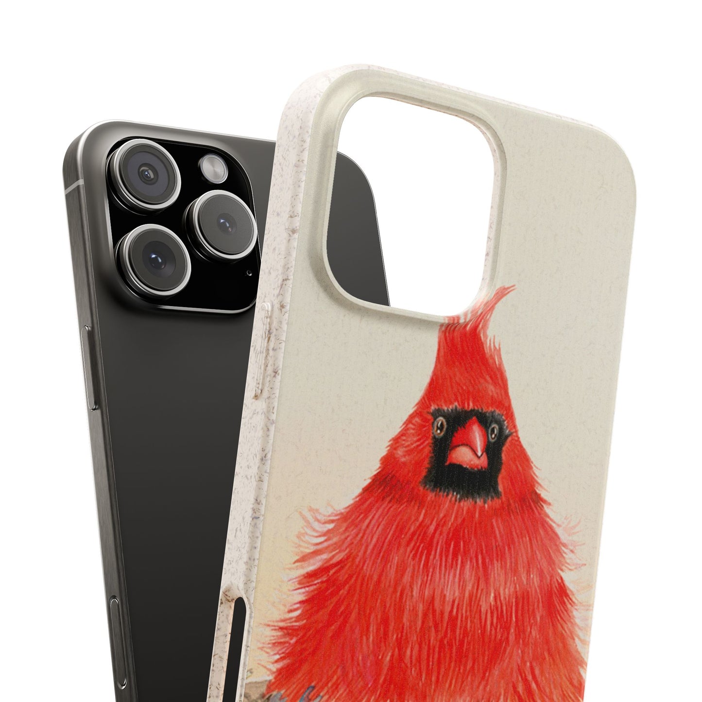 Northern Cardinal Biodegradable Phone Case