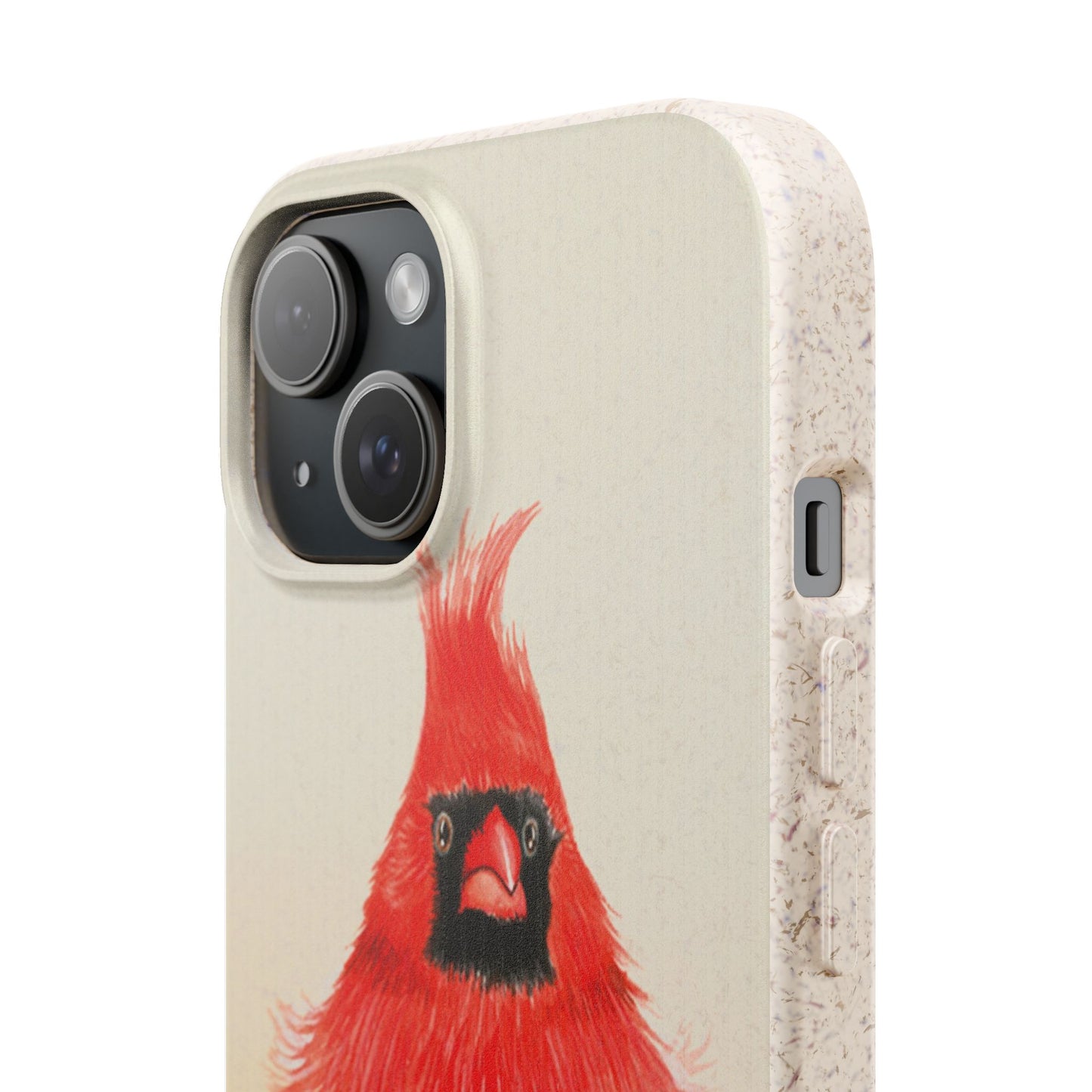 Northern Cardinal Biodegradable Phone Case