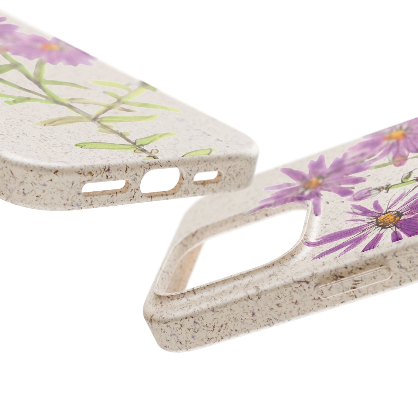 New England Aster Biodegradable Phone Case