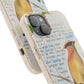 Cedar Waxwing Biodegradable Phone Case