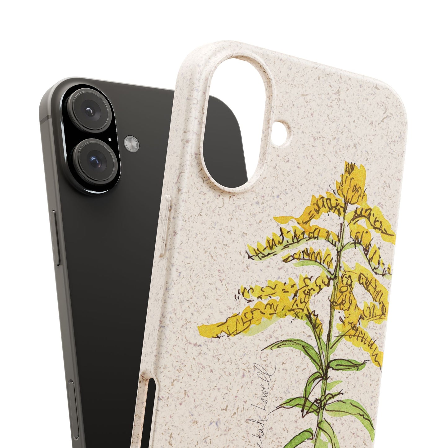 Canada Goldenrod Biodegradable Phone Case