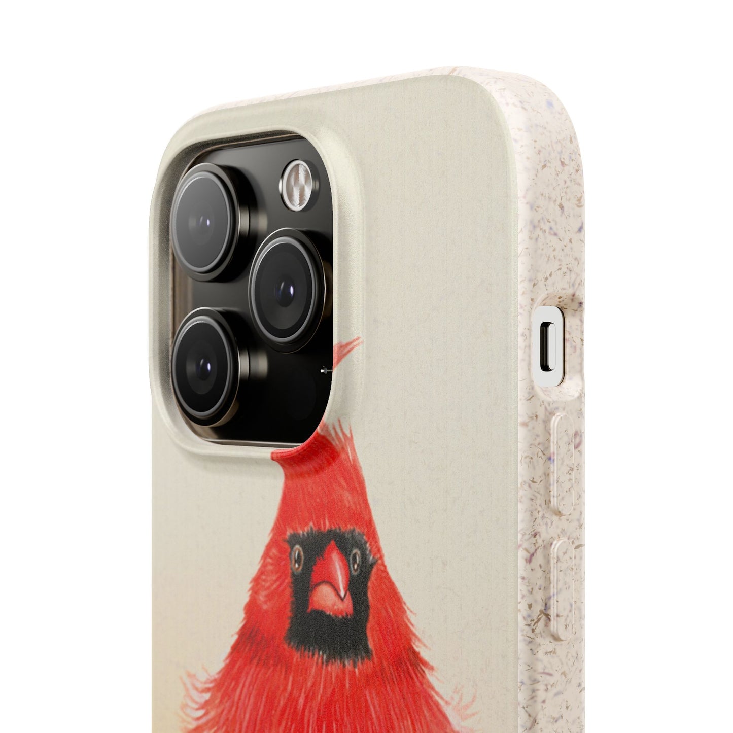 Northern Cardinal Biodegradable Phone Case