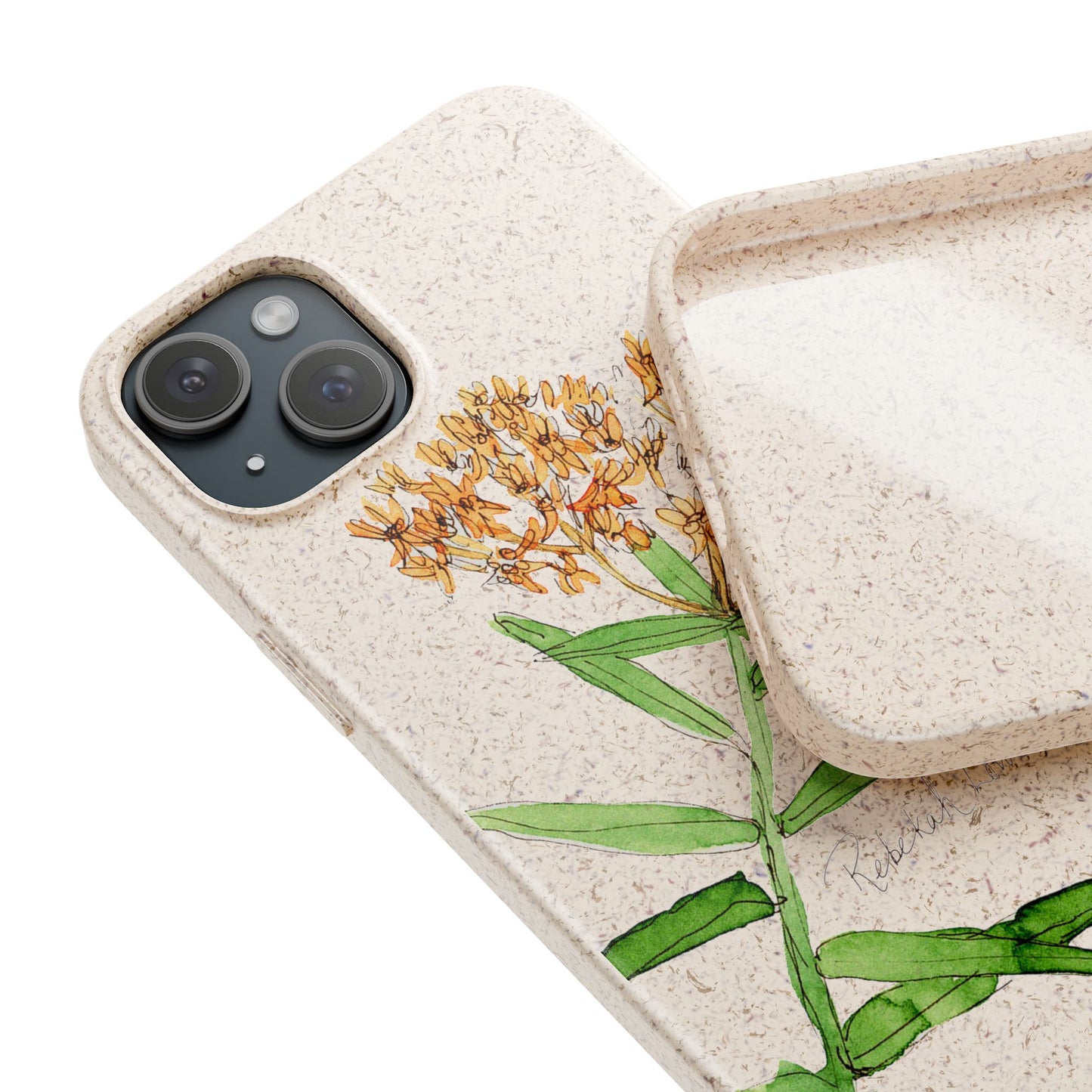 Butterfly Weed Biodegradable Phone Case