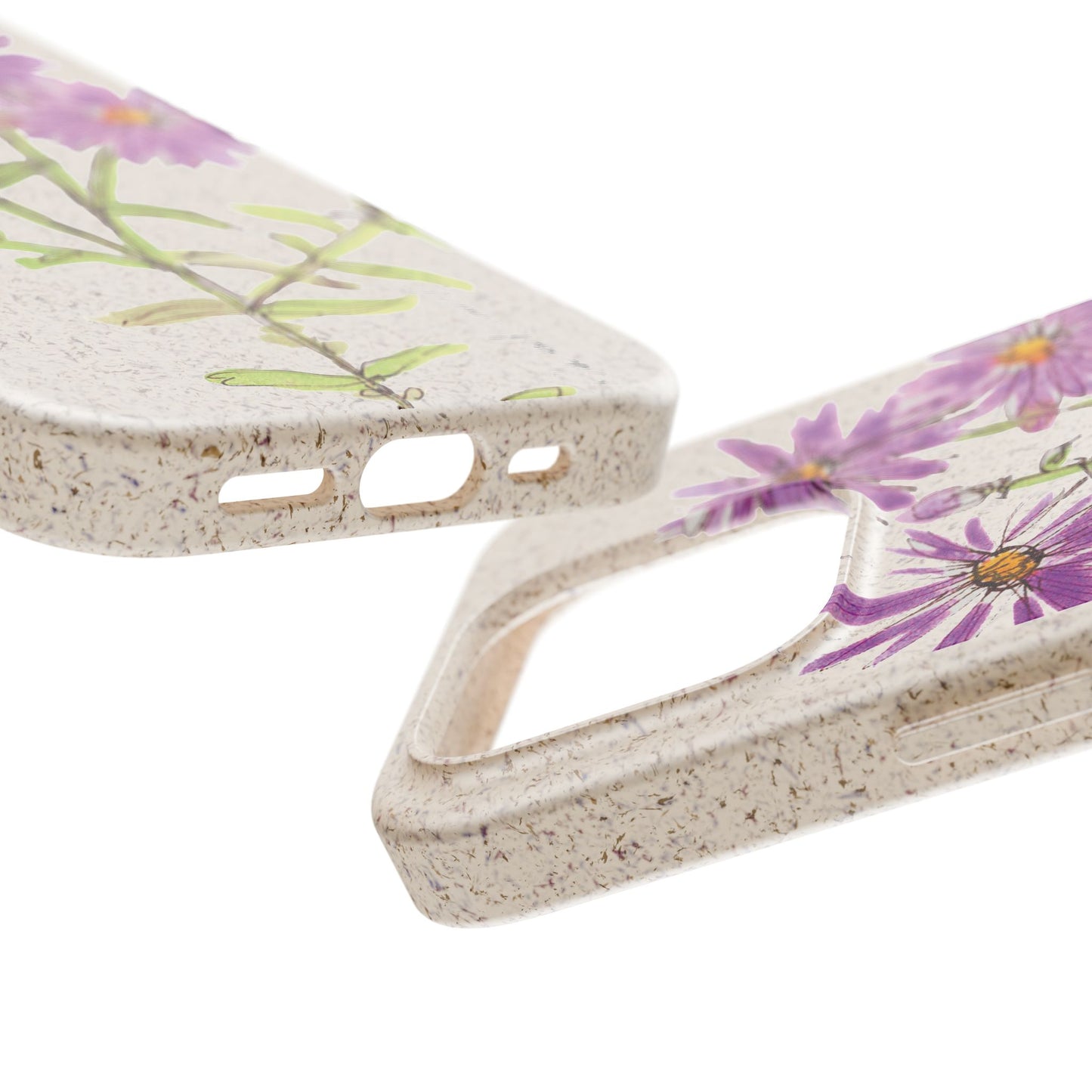 New England Aster Biodegradable Phone Case