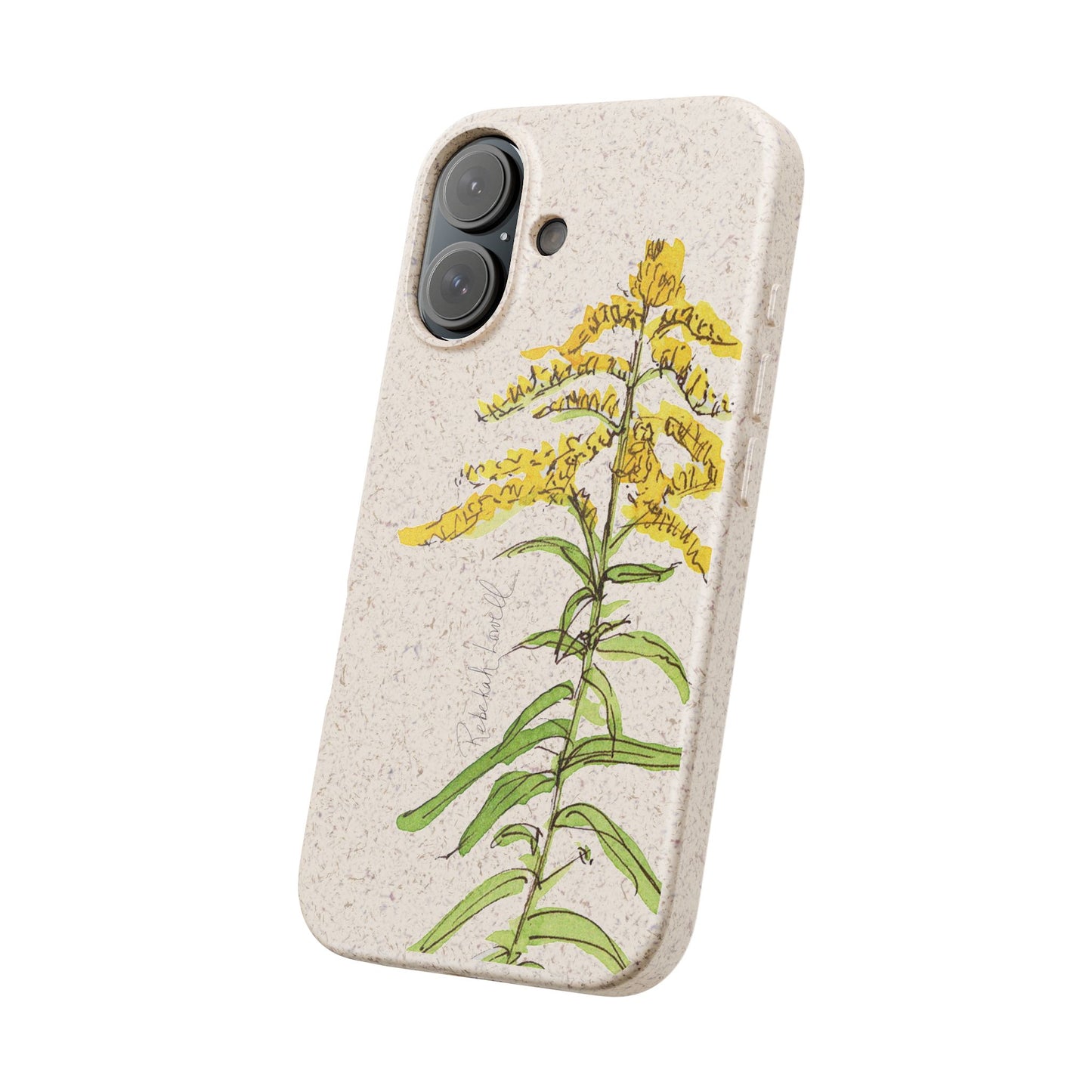 Canada Goldenrod Biodegradable Phone Case
