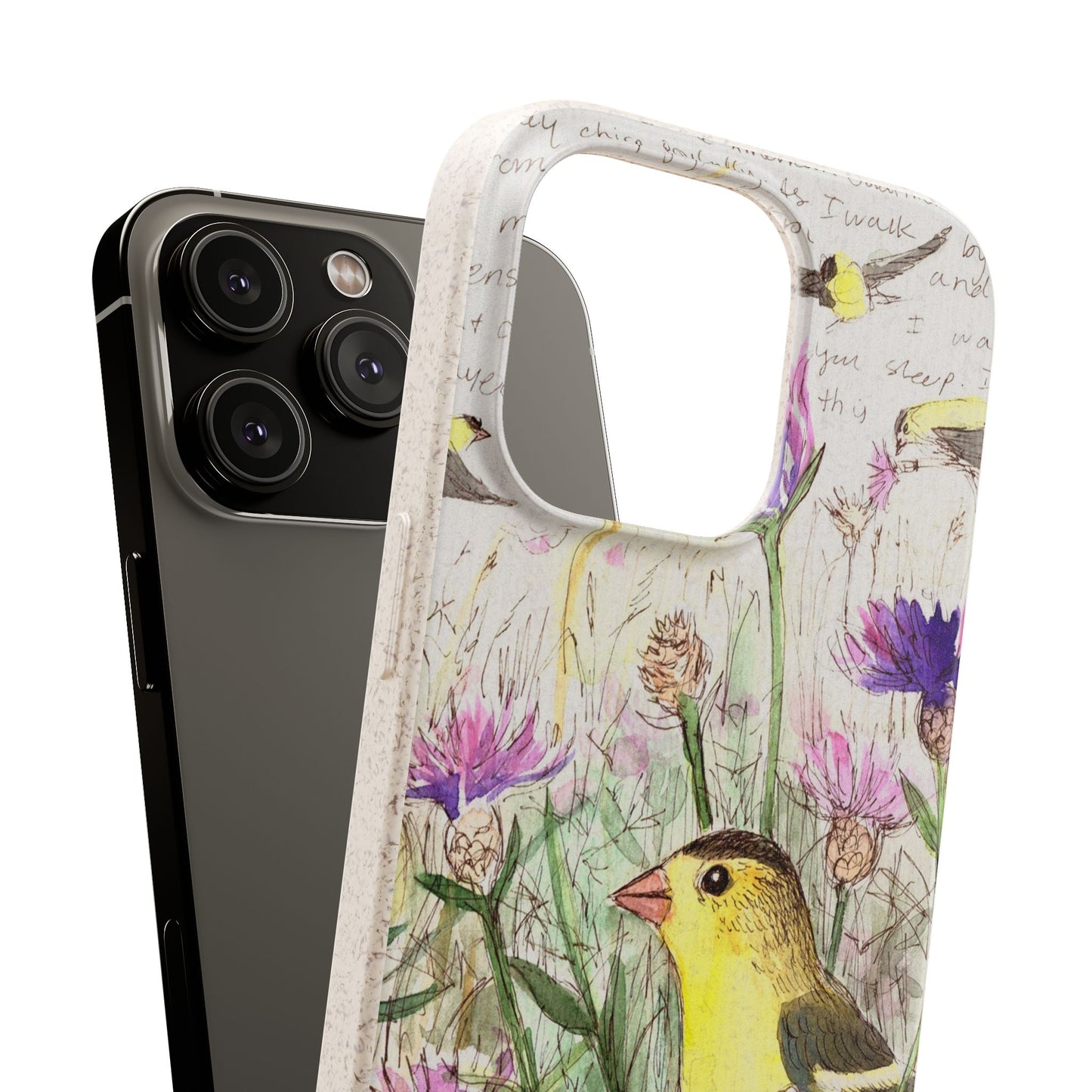 American Goldfinch Biodegradable Phone Case
