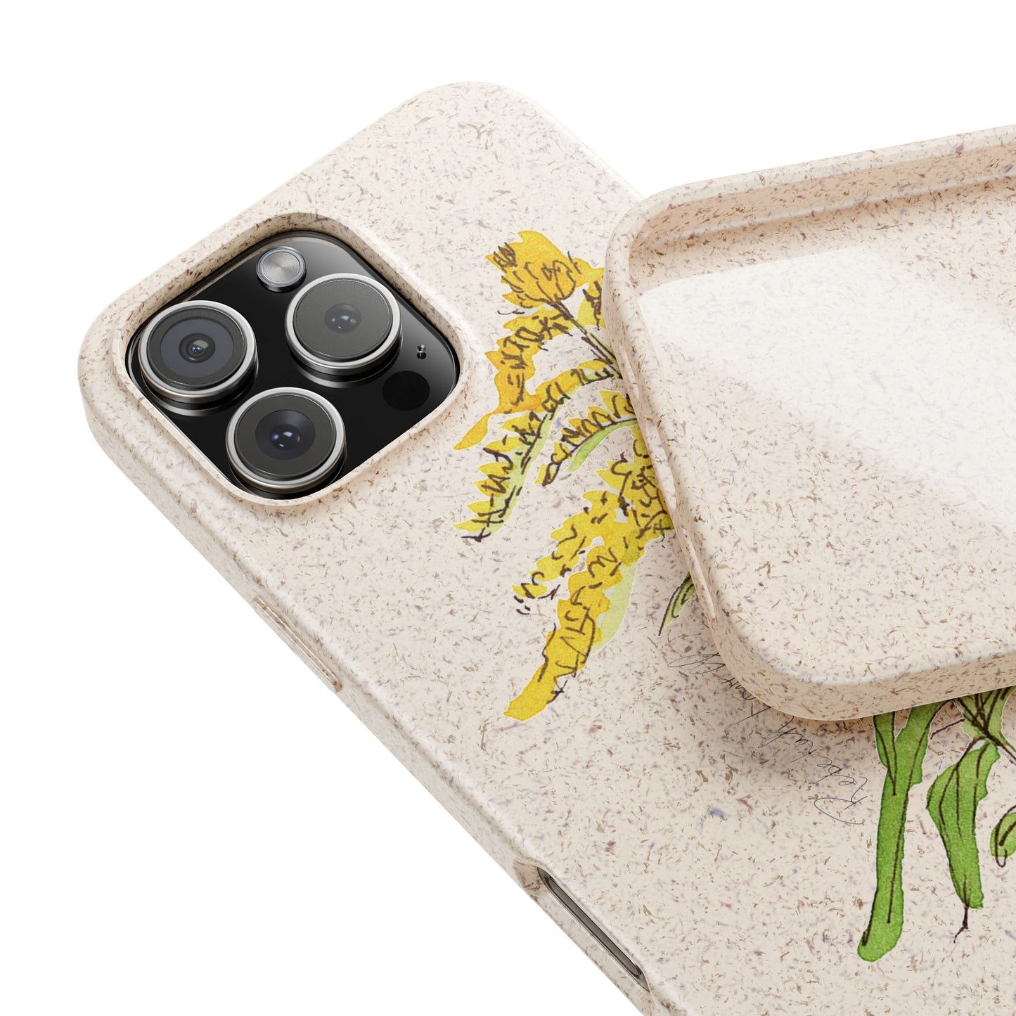 Canada Goldenrod Biodegradable Phone Case