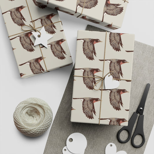 Robins Holiday Gift Wrap Wrapping Paper