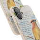 Cedar Waxwing Biodegradable Phone Case
