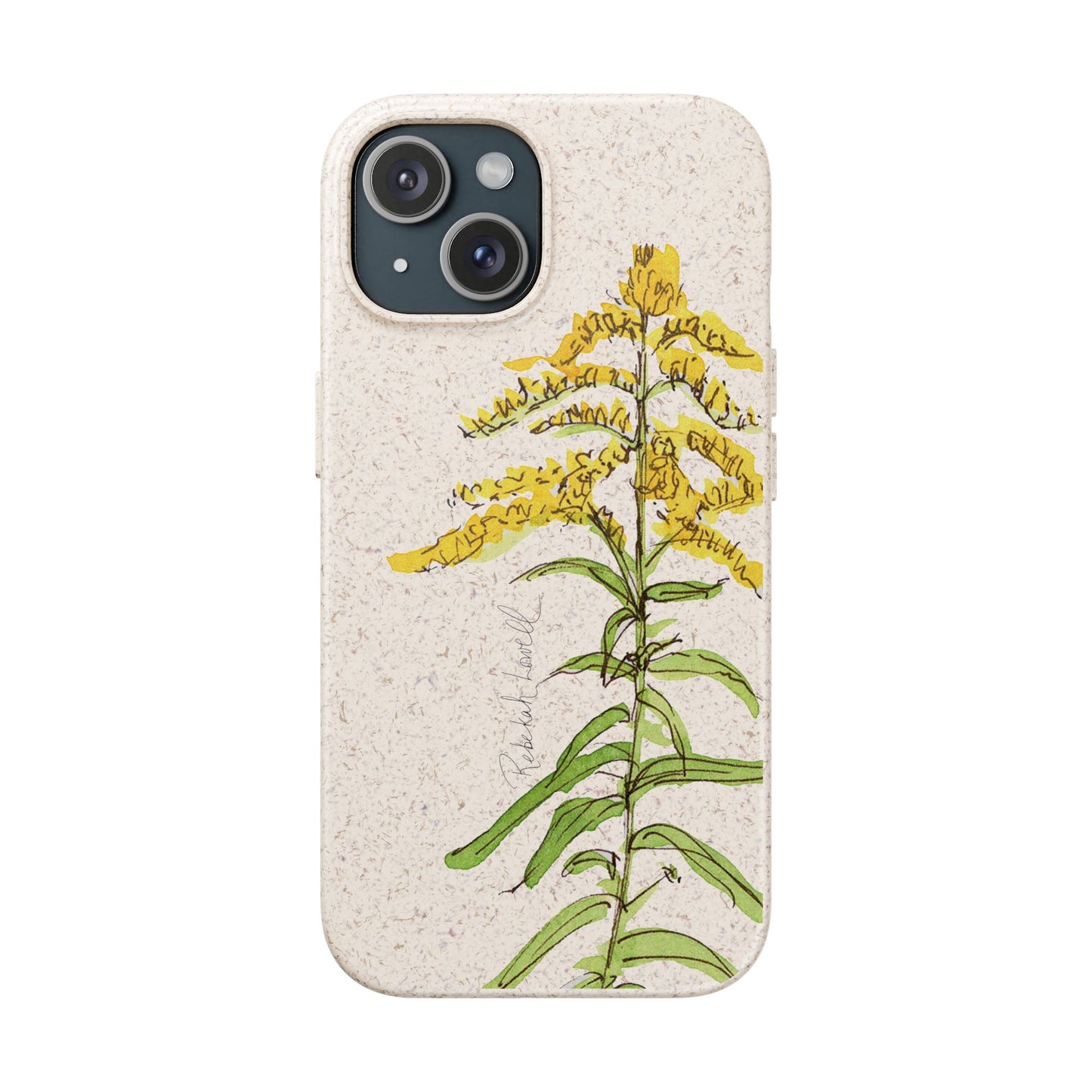 Canada Goldenrod Biodegradable Phone Case