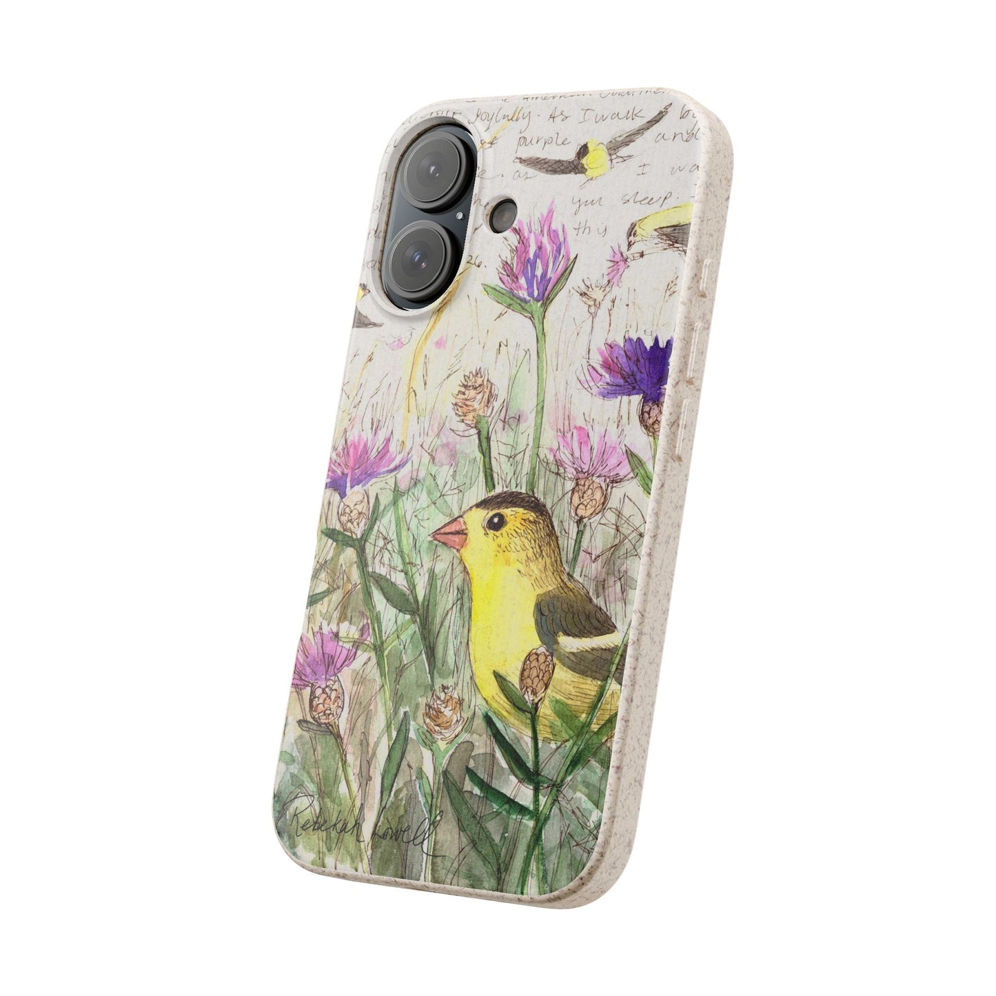 American Goldfinch Biodegradable Phone Case