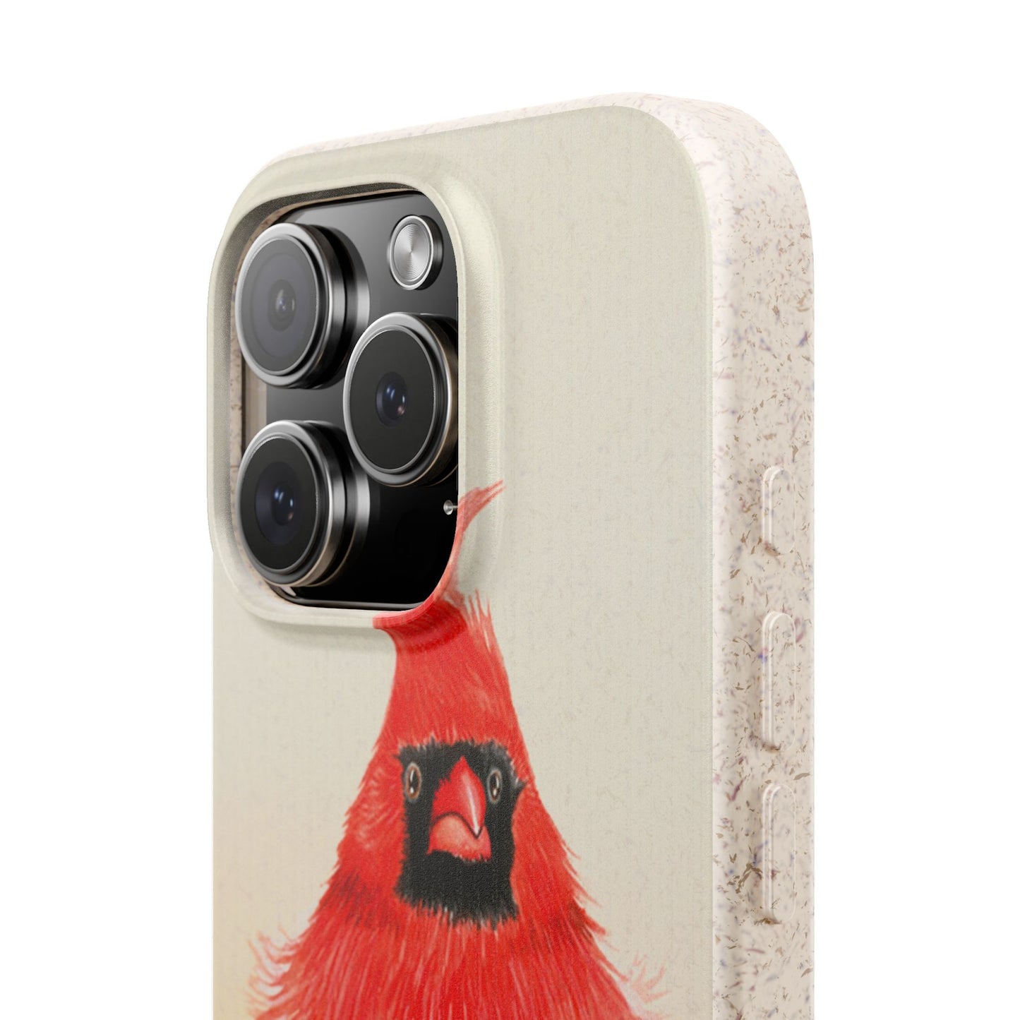 Northern Cardinal Biodegradable Phone Case