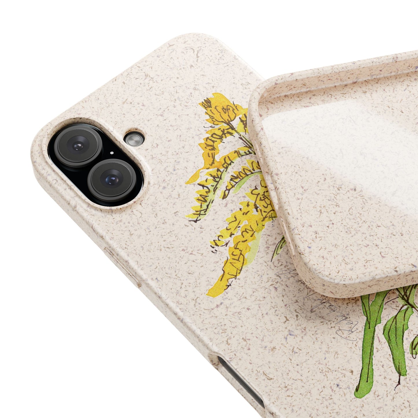 Canada Goldenrod Biodegradable Phone Case