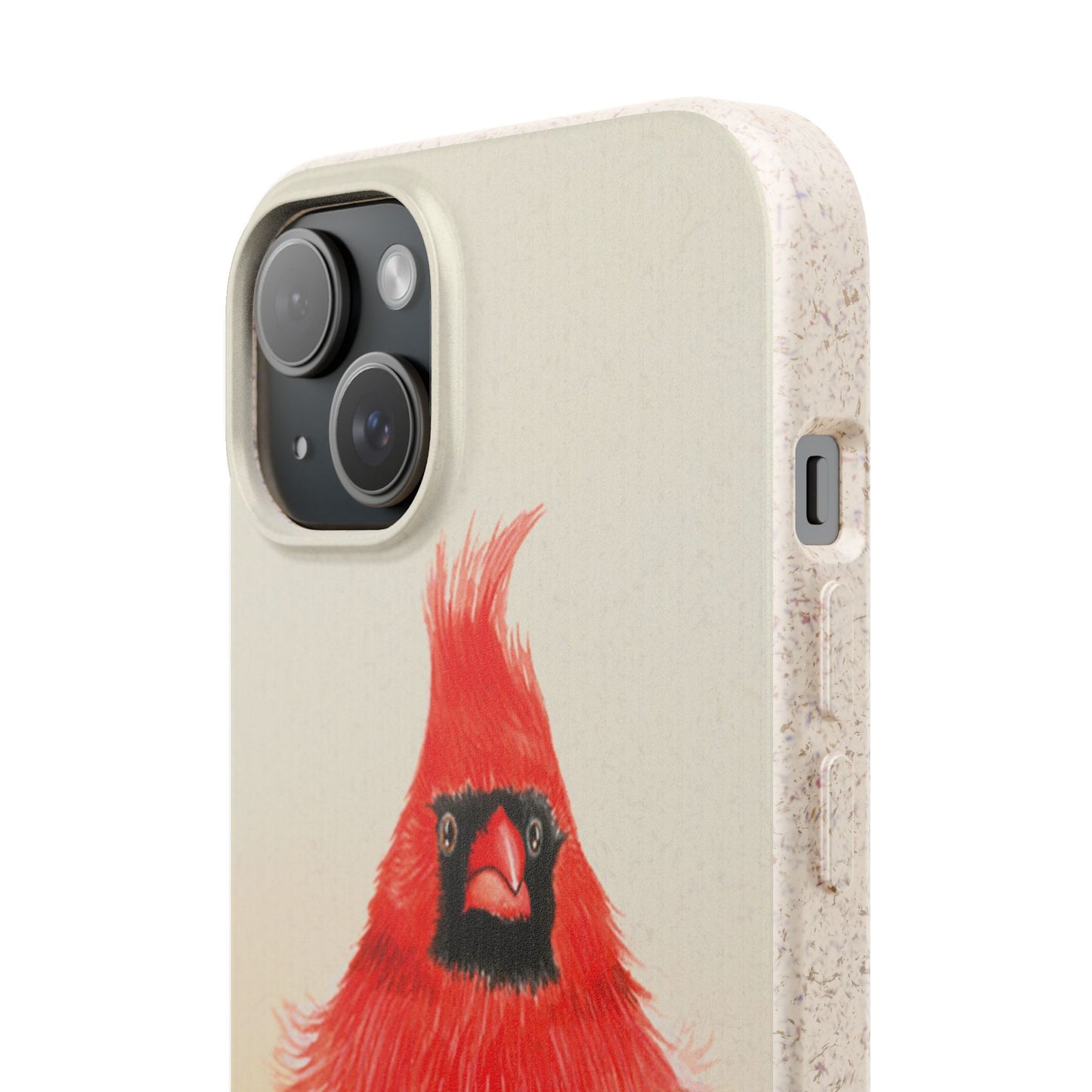 Northern Cardinal Biodegradable Phone Case