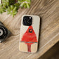 Northern Cardinal Biodegradable Phone Case